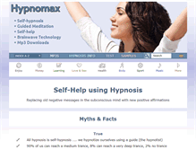Tablet Screenshot of free-self-hypnosis.org